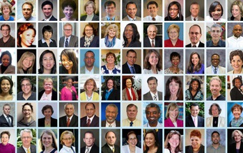 collage of NSF staff